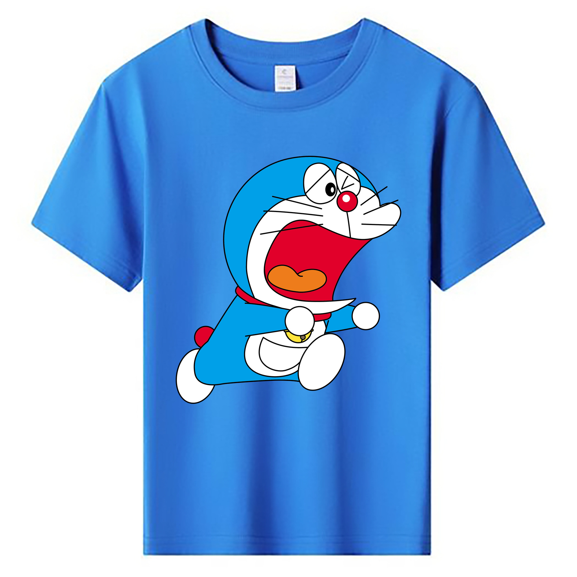 （画像用） ドラえもん Doraemon 綿100％キッズTシャツ（フロントプリント）